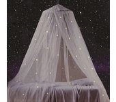 Estrellas fluorescentes El dosel de la cama brilla en la oscuridad, gran regalo
