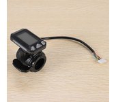24V 36V ajustable scooter eléctrico instrumento pantalla pantalla interruptor acelerador para 5,5 pulgadas piezas de scooter negro