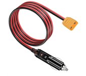 Cable de enchufe para encendedor de automóvil con conector macho XT90S 14 AWG 6 FT Cable adaptador XT90 compatible con panel solar RV Como se muestra
