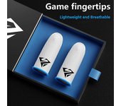 1/2/5/10/20/50 pares de fundas para los dedos de los juegos para PUBG Mobile Game Finger Sleeve Transpirable Mando de Juego Táctil Puntas de los De...