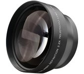 67mm 2.2x teleconvertidor universal lente 18-135 segmento de enfoque teleobjetivo multicapa revestimiento dígito