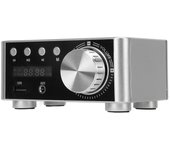 Amplificador Bluetooth Mini Plata Amplificador Digital Bluetooth 5.0 HiFi Estéreo Clase D Amplificador de audio Receptor inalámbrico