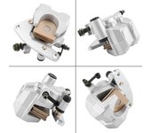 2pcs pinza de freno delantera Set para Yamaha Kodiak 400 1999-2006/kodiak 450 2003-2006