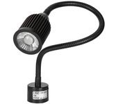 Lámpara de trabajo de imán flexible ligera de máquina de coser LED de 12W para torno de banco de trabajo US 110?220V