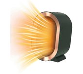 Calentador para camping, Calentador para oficina, 3 configuraciones de calor, opción de solo ventilador, características de seguridad avanzadas, ha...