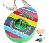 Kit de decoración de huevos de Pascua, máquina eléctrica de pintura de huevos de Pascua con 8 plumas de pintura y 3 huevos DIY Egg Maker Easter Egg...