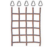 Torre de escalada de la torre de juegos de los niños 145 * 185 cm, red de escalada de entrenamiento físico-yvan