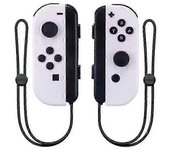 Controlador inalámbrico Joycon para Nintendo Switch, compatible con la función de despertador, controles remotos izquierdo derecho con correa para ...