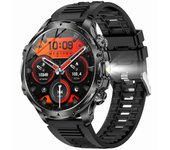 AK75 Correa de silicona Reloj inteligente Llamada Bluetooth Frecuencia cardíaca Monitoreo de salud del sueño Reloj deportivo Multicolor Style B