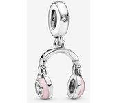 925 Esterlina Plata Charms Beads Music Notes Piano Headphone Charm Fit Pandora Pulsera Collar Joyería DIY para Mujeres 6