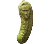Picolas Cage - Nicolas Cage Pickle Refrigerador Magnet Fridge Magnet Ornament Verde claro