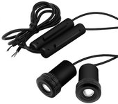 Luz de la puerta LED de la luz de la sombra fantasma para Peugeot Volvo Mitsubishi Hyundai Honda Nissan Ford Citroen Dodge Luz de la puerta del coc...