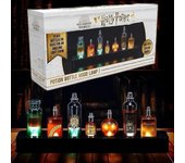 La figura de la luz de la noche de la poción mágica de Harry Potter cambia de color con la voz del sonido