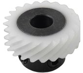 1 pieza de máquina de coser gancho engranaje Grive 408101 plástico blanco y acero