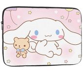 Sanrio Cinnamoroll Bolsa para portátil 10-17 pulgadas Bolsa para portátil a prueba de golpes Funda protectora para portátil portátil WCQ2421 15in