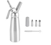 Dispensador profesional de crema batida Bote de acero inoxidable de 500 ml de capacidad Máquina casera de crema batida Color de la foto