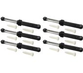 383EER3001G 4901ER2003A Lavadora Pieza de repuesto para lavadora LG 383EER3001F, 383EER3001H 6 PCS BlackWhite