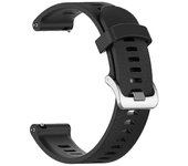Para Garmin forerunner 245 645 Music Correa de muñeca de repuesto de reloj de silicona negro
