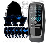 Estimulador muscular profesional de la unidad EMS Tens Masajeador corporal eléctrico portátil para dolor de espalda, dolor de cuello, dolor corpora...