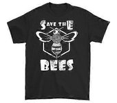 Camiseta Save the Bees ROCKINSTONE M