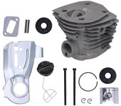 Kit de reconstrucción del extremo superior del sello de aceite del pistón del cilindro de 44 mm 503869971 reemplazo para la motosierra Husqvarna 34...