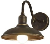 Lámpara de pared al aire libre LED de cuello de cisne de luz de granero Lámpara de jardín de accesorios de granja de porche delantero para interior...