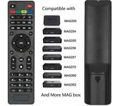 Control remoto del decodificador Mag IPTV: control remoto compatible con Mag250 Mag254 Mag255 Mag322w1