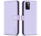 Para Samsung Galaxy A41 (Versión Global) Cartera Cuero Cubierta de Teléfono Soporte Funda Magnética