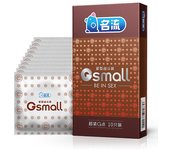 10Pcs Condón de látex ultra fino de tamaño pequeño Productos para hombres Preservativos apretados 45mm Spike