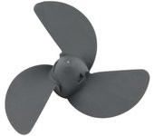 Hélice 7 1/4 pulgadas x 4 3/4 pulgadas 58130-ZV0-841ZB para motor fueraborda Honda BF2 / BF2.3 HP XNH283X (S gris