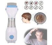 Peine para piojos de acero inoxidable con ángulos ajustables, aspiradora