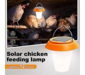 Lámpara especial de gallinero de granja solar Lámpara de iluminación súper brillante 2024 ZD OP