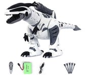 unbrand RC Robot Dinosaurio Inteligente Interactivo para Juguete Inteligente Tirannosauro Electrónico Modelo Coleccionable Regalo