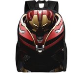 Mochila de Iron Man, Mochila de viaje para computadora portátil, Bolsa de computadora de la escuela universitaria resistente al agua, Durable 16.1 ...