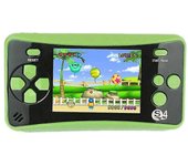 Consola de juegos portátil de mano compatible con niños, sistema arcade consolas de juegos reproductor de videojuegos Gran regalo de cumpleaños verde