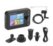 Receptor de radio Dab en el sonido estéreo del automóvil Adaptador de transmisión de señal digital Dab+ Antena Transmisor Mp3 Fm compatible con Blu...
