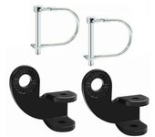 Acoplamiento de 2 piezas para el acoplamiento de la pieza de acoplamiento del remolque de remolque de bicicleta Qeridoo S202412304987