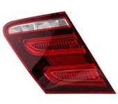 Luz de freno de la luz trasera trasera del coche para la clase E W212 2013-2016 Luz trasera de la tapa del maletero A2129060403 la derecha Rojo