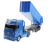 Camión RC 1:32 Volquete 10 ruedas Carro basculante Radio Control Punta Camión Elevador Automático Ingeniería Vehículo Contenedor Juguete Electrónic...