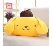 Elriven 38cm Mainan Mewah Sanrio Hello Kitty Melody Pom Pom Purin Boneka Kartun Tangan Hangat Bantal Lembut Boneka Hewan Hadiah Anak-anak Muñecas E