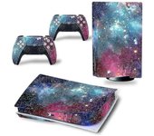 Ps5 Stickers Vinilo Skin Decals Decoración para el mando de consola Playstation 5 Nebulosa de