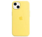 Funda de silicona con Magsafe para Iphone 13 Mini Funda de teléfono Ralladura de limón