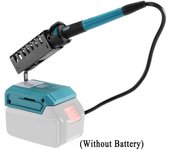 Para Makita 20V Batería 60W Soldador Eléctrico Soldadura Inalámbrica Herramienta Eléctrica 300-500 Temperatura Ajustable Calentamiento Rápido