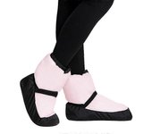 Seenlin Zapatos cálidos de baile de ballet Botas cortas acolchadas para mujer Zapatos de algodón COLOR DE ROSA 38-39