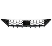 Coche delantero de carreras Billet Upper& Parrilla de lavado de cara de la parrilla del parachoques inferior para Ford Focus ST ST-Line 2019 2020 M...