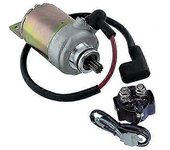 Arrancador compatible con Polaris ATV Sawtooth 200 Quad 2006-2007 0453024 compatible Phoenix 200 2005-2023 Sawtooth 200 2006 2007+(bcaz
