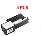 para depósito de tinta residual Epson T664 caja de mantenimiento L365 L385 L132 L362 L365 L366 L360 depósito de tinta residual 5 PCS