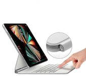 Magic Keyboard para Ipad 12.9 / 11 pulgadas - Trackpad multitáctil, conexión Bluetooth Blanco italiano iPad 11 inch