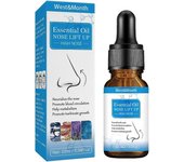 Unbrand Aceite Esencial Nariz Lift-Up, Aceite Esencial Nosse Lift Up, Cuidado de la Nariz Masaje Aceite Esencial, Nutre La Nariz 2pcs