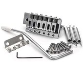 Juego de puentes de trémolo Stratocaster de guitarra de 52,5 mm compatible con la guitarra eléctrica Fender Strat Squier Re
